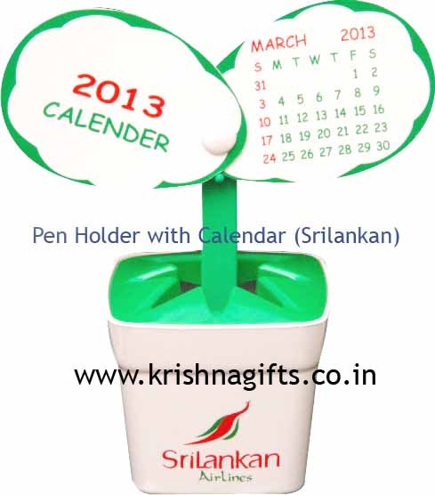 Calendar with Pen holder