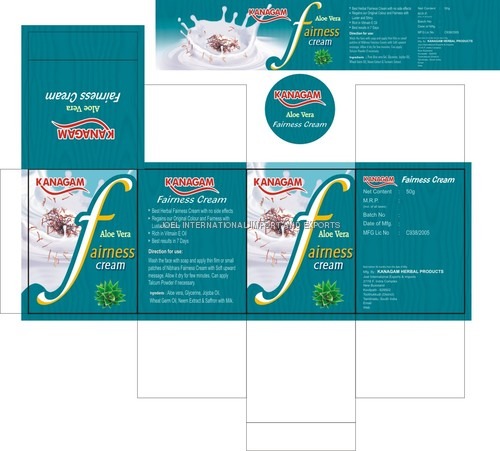 Kanagam Aloe Vera Fairness Cream