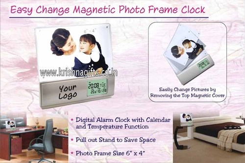 Magnetic Frame Clock LCD