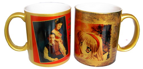 Ceramic Golden Sublimation Mug