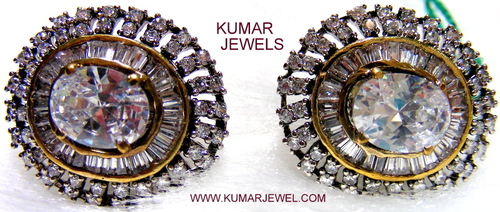 DIAMOND EAR TOPS