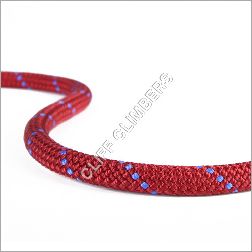 1303 (Edel Weiss Ropes) - Nylon 9-11mm Red, 20-24kN Breaking Strength | High Strength, Durable, Lightweight, Reliable, Climbing Use