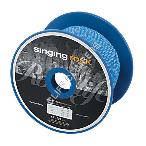 Ropes Singing Rock - Nylon 8mm x 100m Blue, 22kN Strength, Lightweight, Durable, Abrasion Resistant