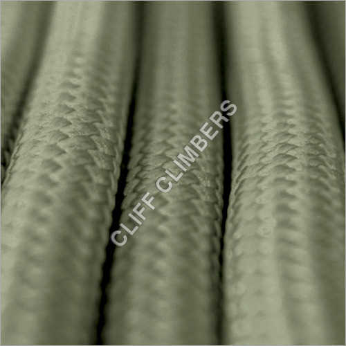 Ropes Singing Rock - Nylon 8-12mm Olive Green, 20kN Breaking Strength, Durable Lightweight Abrasion Resistant