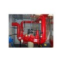 Red Hydrant System Or Pump House