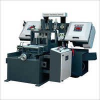 Fully Automatic Metal Cutting Band Saw Machine - Steel, 4100x34x1.1mm | Electric Drive, Plc Control, High Efficiency, Water Chiller Cooling System, Environmental Friendly