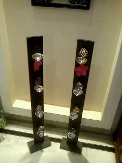 Double stand Candle Holder