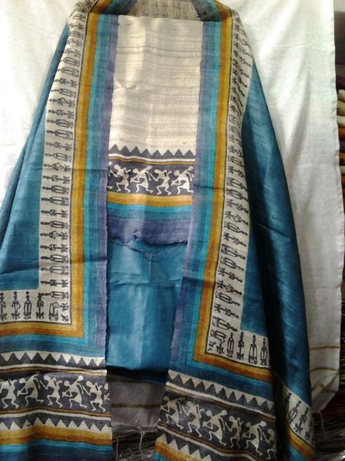 Tussar Silk Saree & Suits
