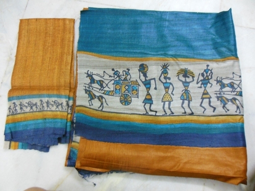 Tussar Silk Saree & Suits