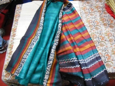 Tussar Silk Saree & Suits