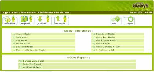 Visitor management system in vapi