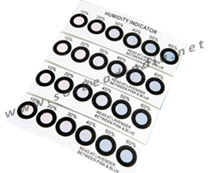 Humidity Indicating Cards