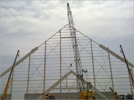 Pre-Engineered Structures Erection