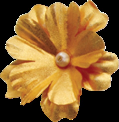 Gold Foil Flower