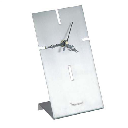 Stainless Steel Table Clock