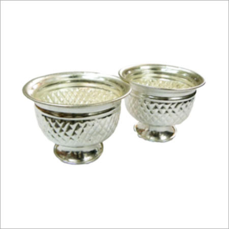 Silver Plated Kumkum Bowls