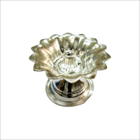 White Metal Handicraft Diya