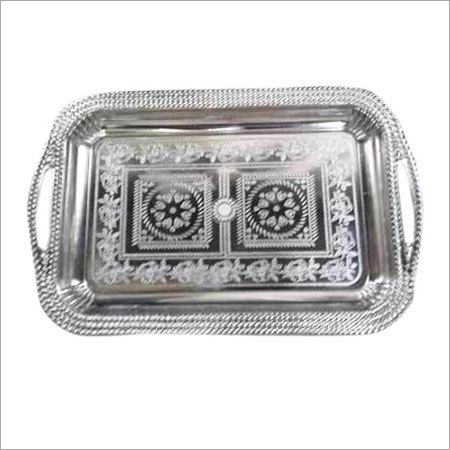 White Metal Trays