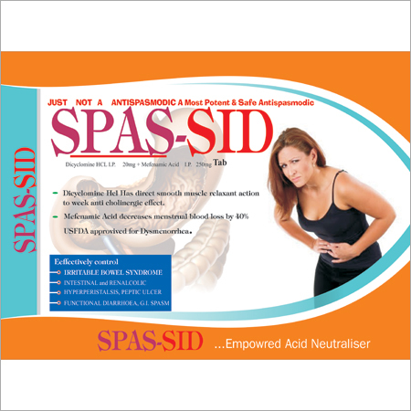 Antispasmodic Medicines