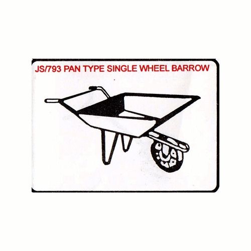 Pan Type Single Wheel Barrow