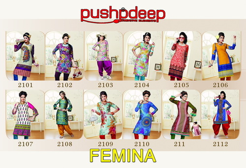 Cotton Printed Salwar Kameez