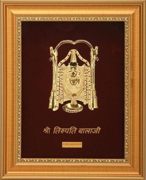 Gold Platted Salasar Balaji