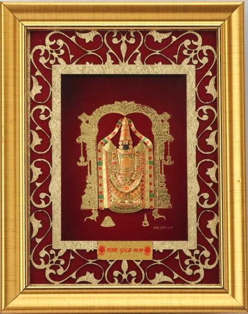 Gold Plated Temple Item