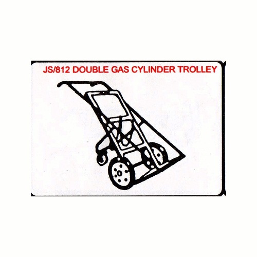 JS/812 Double Gas Cylinder Trolley 