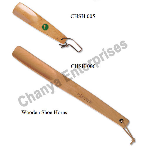 wooden shoe horn