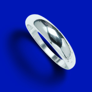 Platinum Plain Ring
