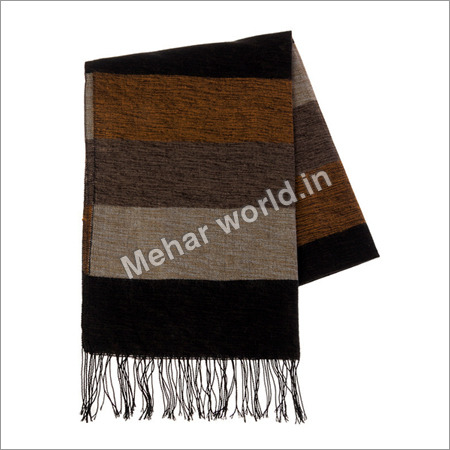 Acrylic Stripe Shawl