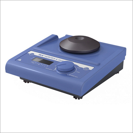 Vortex 4 Digital - 176x63x190 mm, Orbital Movement, 0-3000 rpm | Digital Timer, Touch Operation, Wide Attachments, Microtiter Plate Compatible