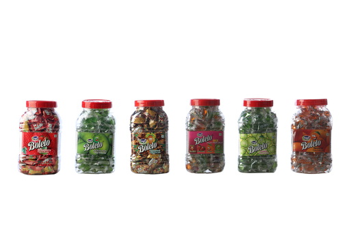 Fruit Jelly Candy - Gelatin, 5x5x10cm, Red | Assorted Flavor, Chewy Texture, Gluten-Free, Sugar-Free, Vegan-Friendly, Natural Ingredients, Convenient Glass Jar