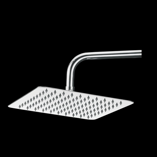Head Shower - 6x6 Size with Rod | Luxurious Rainfall Experience for Ultimate Relaxation