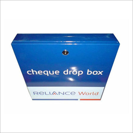 Cheque Drop Box Advertising