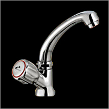Brass Swan Neck Cock