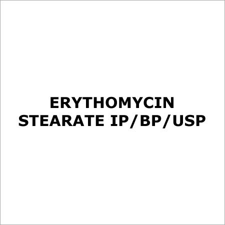 Erythomycin Stearate Ip Bp Usp