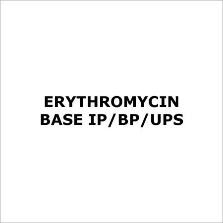 Erythromycin Base Ip Bp Ups