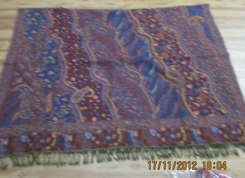 Woolen Jamawar Throws and Bedsheet