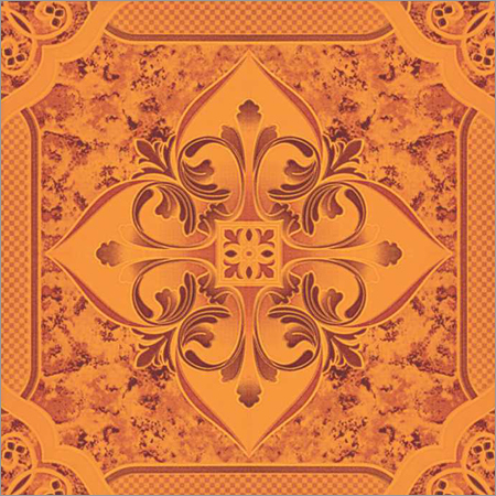 Wooden Glossy Series 408 - Wood, 408x408mm, Orange | Glossy Finish, Elegant Design, Durable Material, Water Resistant