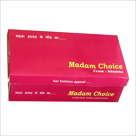 Ladies Foot Wear Box