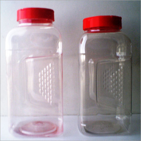 Square Glass Jar
