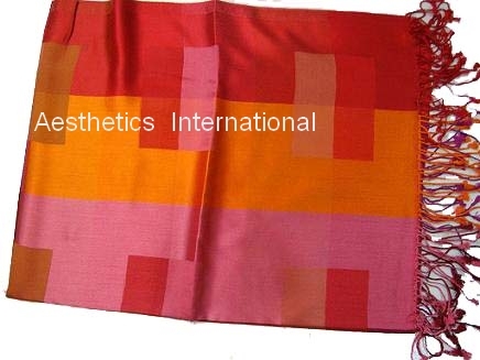Silk Check Stoles