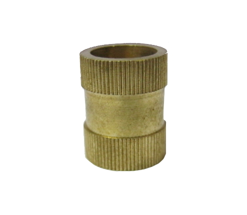 Brass Round Knurled Insert