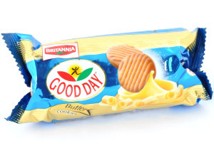 Britannia Good Day Biscuits Butter - Wheat Flour, 10x5x2 cm, 100g | Delicious Taste, Crispy Texture, Buttery Flavor, Plastic Wrapper, 6 Months Shelf Life