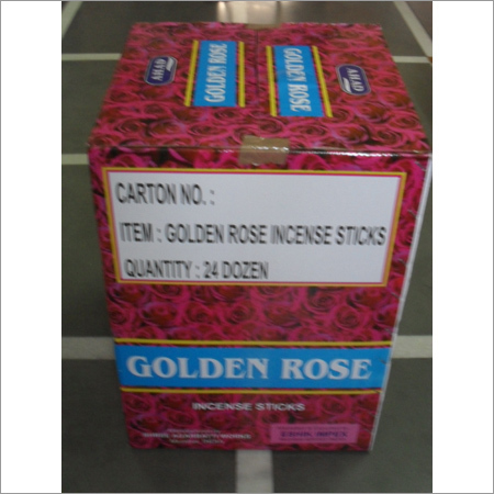 Golden Rose Incense Sticks