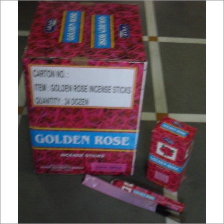 Golden Rose Incense Sticks