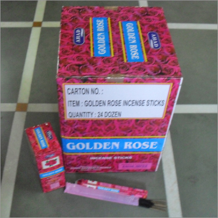 Golden Rose Incense Sticks