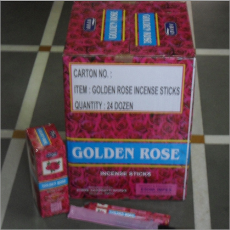 Golden Rose Incense Sticks