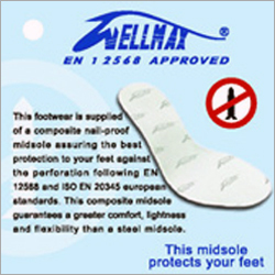 Non Metallic Anti Penetration Mid Sole